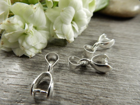 Riipuspidike, 14x6x3.5mm, kirkashopea, 1kpl