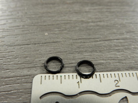 Välirengas, 5x0.7mm, avattava, musta, 100kpl