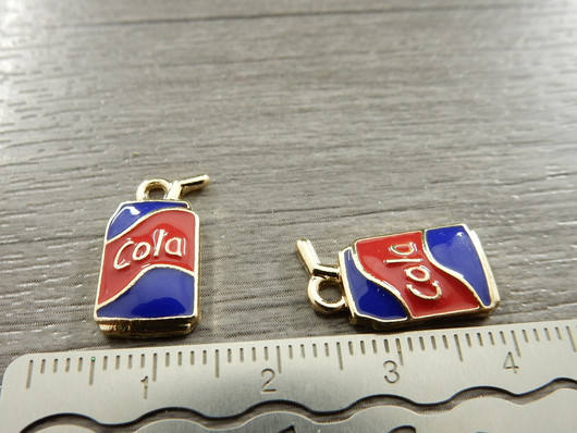 Colatölkkiriipus, 16x9mm, moniväri, 1kpl