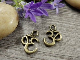 Om riipus, 16x11mm, pronssi, 1kpl