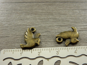 Linturiipus, 15x10mm, pronssi, 1kpl