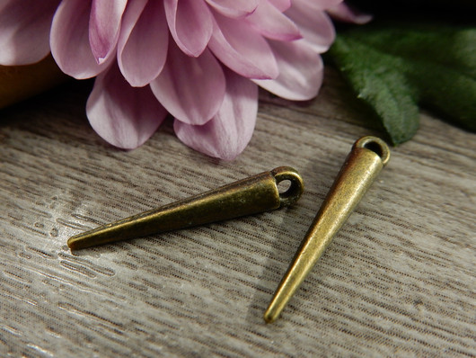 Piikkiriipus, 21x3mm, pronssi, 1kpl