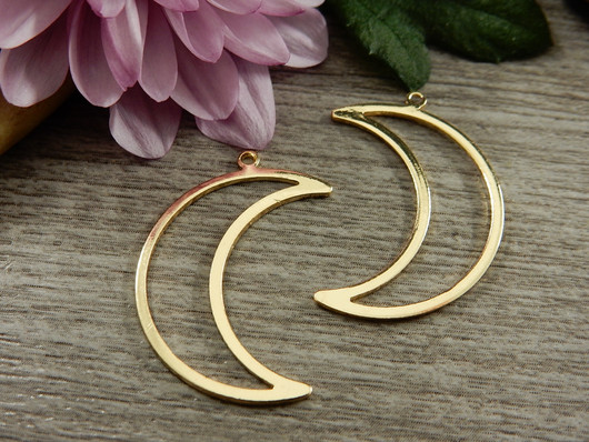 Kuuriipus, 26x18mm, vaaleakulta, 1kpl