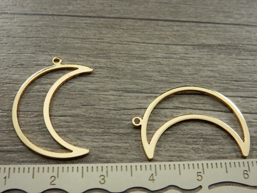 Kuuriipus, 26x18mm, vaaleakulta, 1kpl