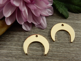 Kuuriipus, 14x16mm, vaaleakulta, 1kpl