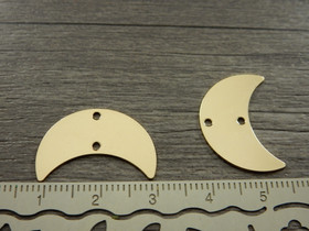 Kuuriipus/ linkki, 22x15mm, vaaleakulta, 1kpl