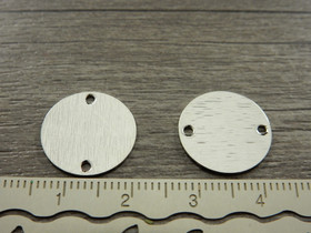 Ympyräriipus/ linkki, 15mm, kromi, 1kpl