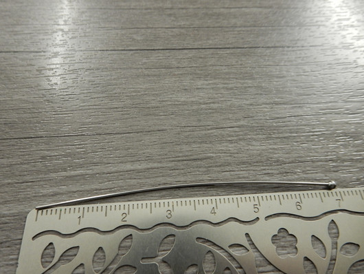 Korupiikki pallopää, 70x0,6mm, rst, 20kpl