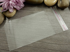 Sellofaanipussi, 5x10cm, kirkas, 1kpl