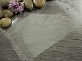 Sellofaanipussi reiällä, 12x19.5cm, kirkas, 1kpl