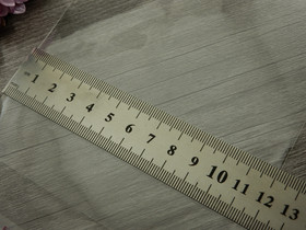 Sellofaanipussi reiällä, 12x19.5cm, kirkas, 1kpl