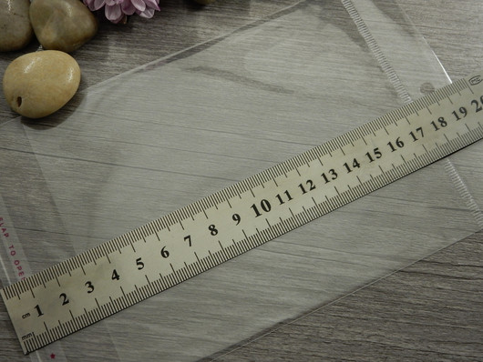 Sellofaanipussi reiällä, 12x19.5cm, kirkas, 1kpl