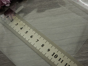 Sellofaanipussi, 12x14cm, kirkas, 1kpl