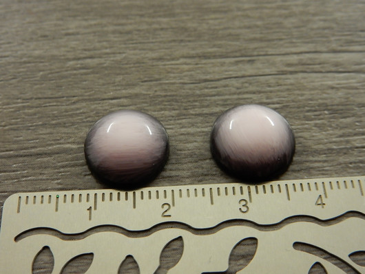 Kapussi hohde, 12mm, vaaleanpunainen, 1kpl