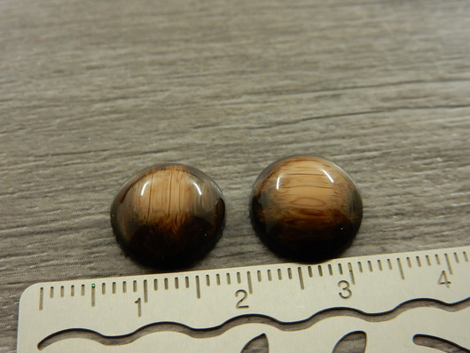Kapussi hohde, 12mm, ruskea, 1kpl