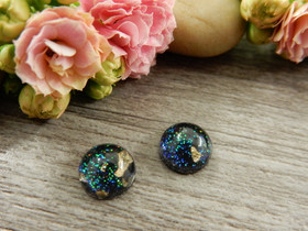 Kapussi kultahippu, 8mm, moniväri, 1kpl