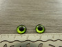 Kapussi silmä, 8mm, vihreä, 1kpl