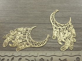 Unisieppaririipus, 60x30mm, vaaleakulta, 1kpl