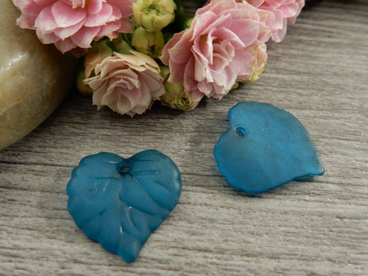 Lehtiriipus akryyli, 15x15mm, petrooli, 1kpl