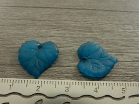 Lehtiriipus akryyli, 15x15mm, petrooli, 1kpl