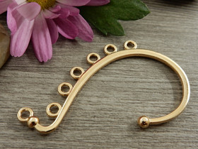 Korvantauskoru, 60x36mm, vaaleakulta, 1pari