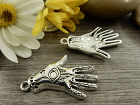 Käsiriipus, 31x21mm, kromi, 1kpl 