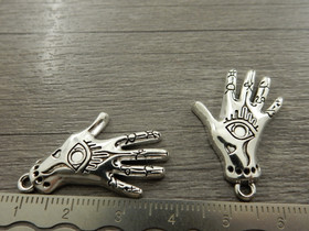 Käsiriipus, 31x21mm, kromi, 1kpl 