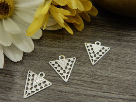 Kolmioriipus, 12x10mm, kirkashopea, 1kpl