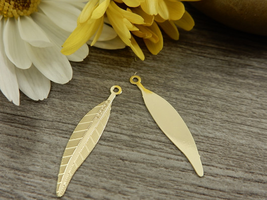 Sulkariipus, 25x6mm, vaaleakulta, 1kpl