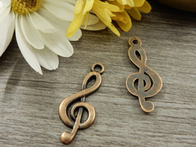 Nuottiriipus, 26x10mm, kupari, 1kpl