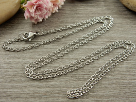 Ankkuriketju/valmisketju, 2.5x2x0.4mm/ 50cm, rst, 1kpl