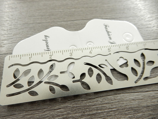 Käsikorukortti, 7x3cm, valkoinen, 1kpl