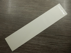 Korukortti, 19.5x4cm, valkoinen, 1kpl