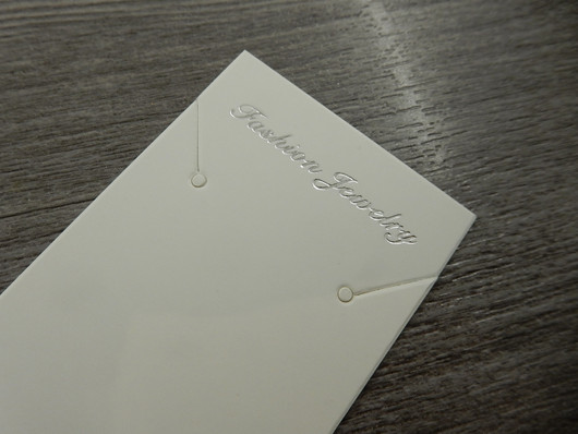 Korukortti, 19.5x4cm, valkoinen, 1kpl