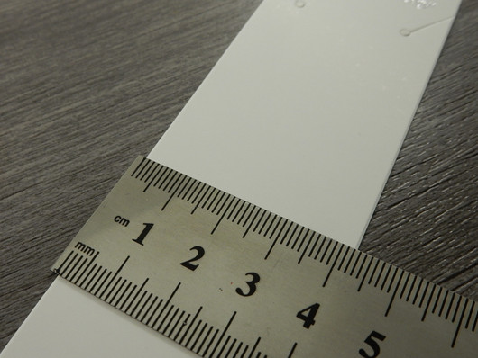 Korukortti, 19.5x4cm, valkoinen, 1kpl