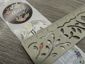 Thank you tarra kukat, 25mm, moniväri, 10kpl