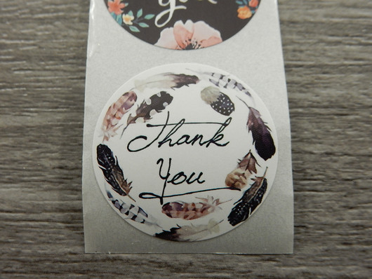 Thank you tarra kukat, 25mm, moniväri, 10kpl