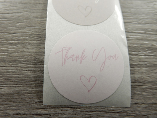 Thank you tarra, 25mm, moniväri, 10kpl