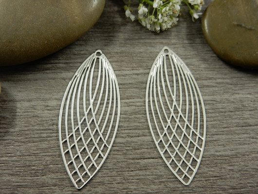 Pisarariipus, 40x16mm, kromi, 1kpl