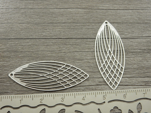 Pisarariipus, 40x16mm, kromi, 1kpl