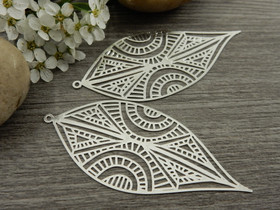 Kuvioriipus, 58x25mm, kromi, 1kpl