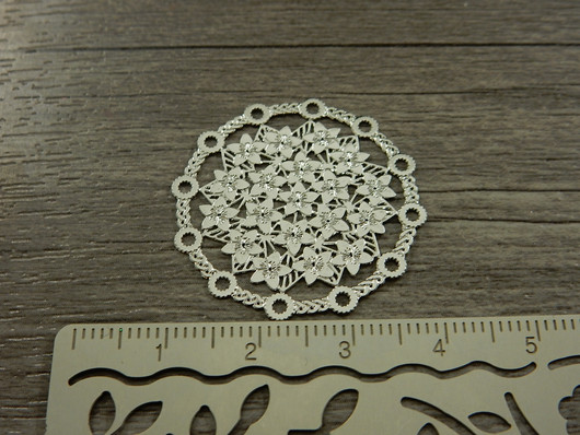 Kukkariipus, 30mm, kromi, 1kpl