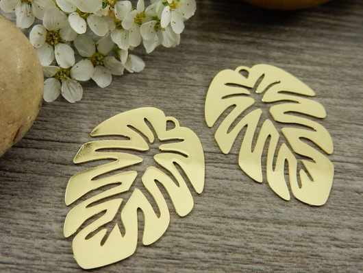 Lehtiriipus, 28x20mm, vaaleakulta, 1kpl