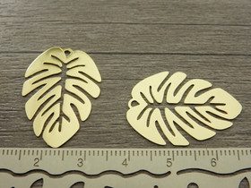 Lehtiriipus, 28x20mm, vaaleakulta, 1kpl