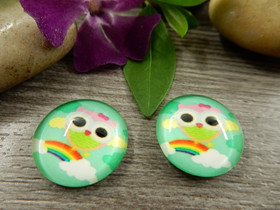 Kapussi pöllö, 16mm, moniväri, 1kpl