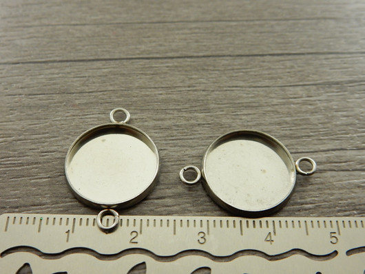 Kapussipohja linkki, 14mm, rst, 1kpl