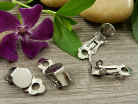 Korvakoruklipsi, 8mm, rst, 1pari