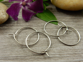 Korvakorurengas, 15x0.7mm, rst, 1pari