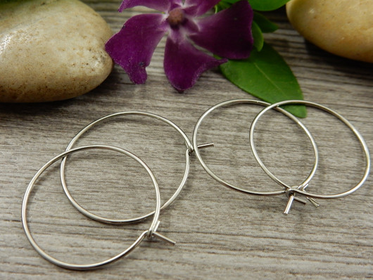 Korvakorurengas, 20x0.7mm, rst, 1pari