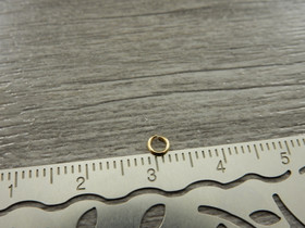 Välirengas, 3x0.5mm, avattava, 18K/vaaleakulta/rst, 10kpl